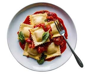 Ravioli W/ Sauce