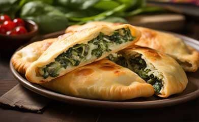 Spinach Calzone